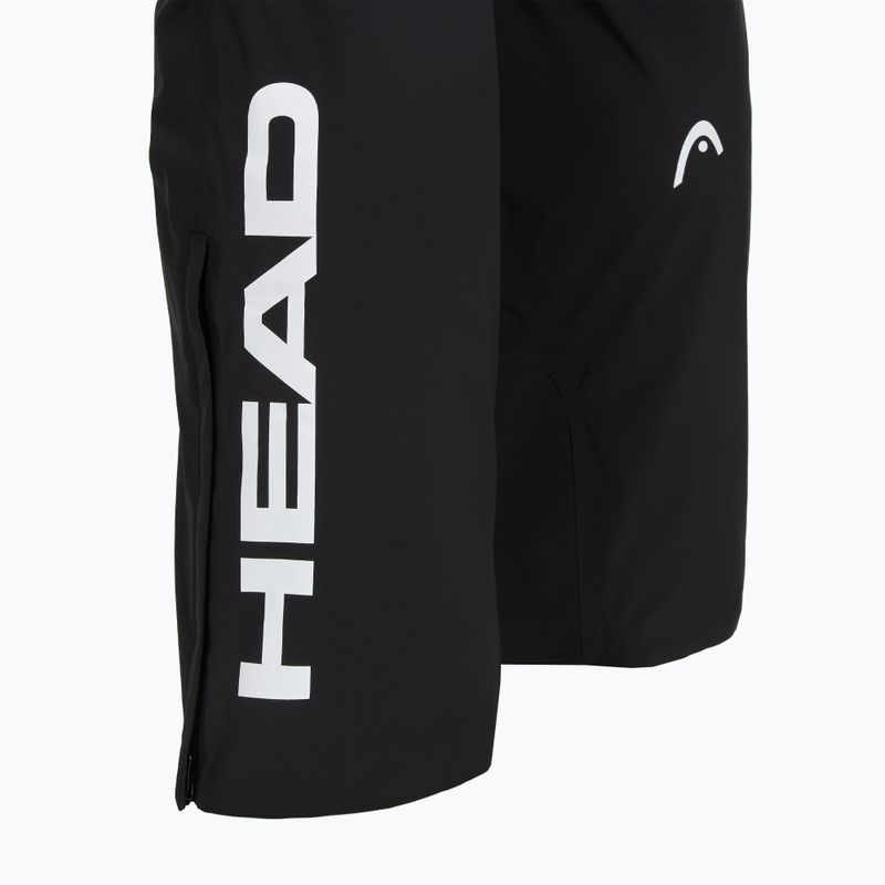 Штани гірськолижні чоловічі HEAD Race Nova black/black 4