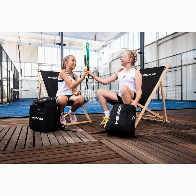 Дитячий тенісний рюкзак HEAD JR Tour Backpack 20L чорний/білий 4