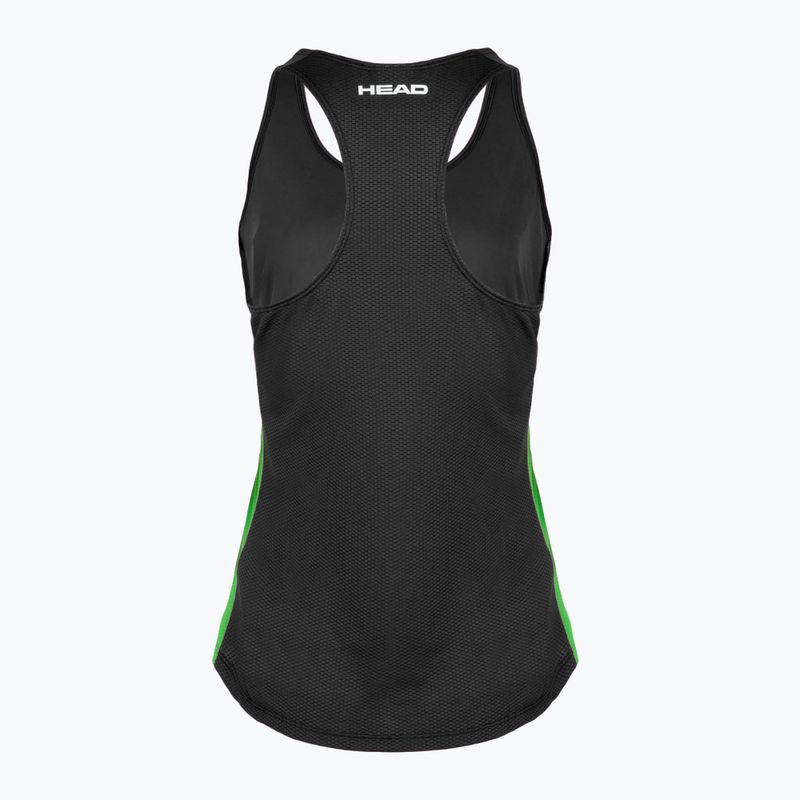 Топ для тенісу жіночий HEAD Spirit Tank Top black 2