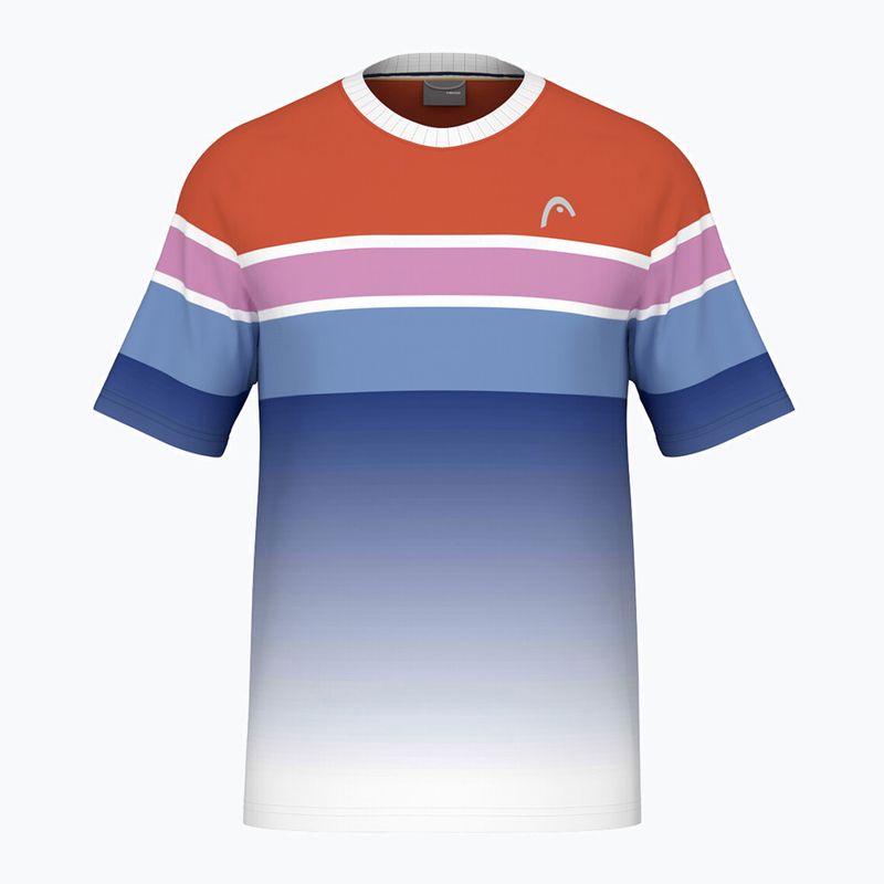 Футболка для тенісу чоловіча HEAD Performance Mc Paris orange alert/royal