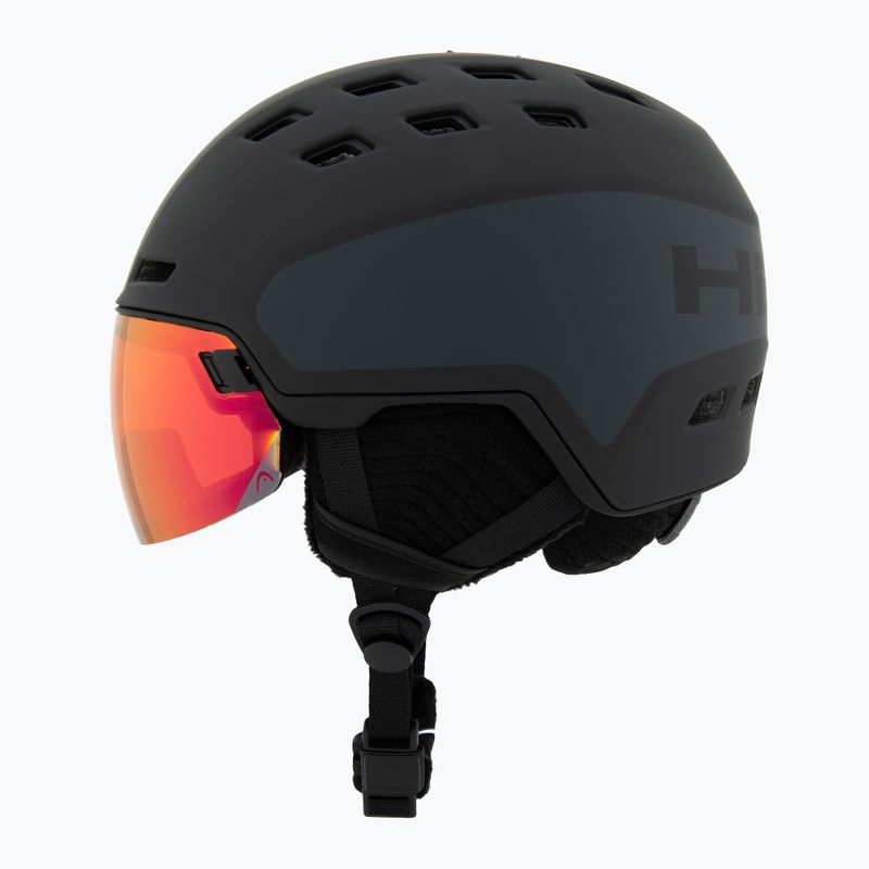 Шолом гірськолижний HEAD Radar Pro black/red yellow 3