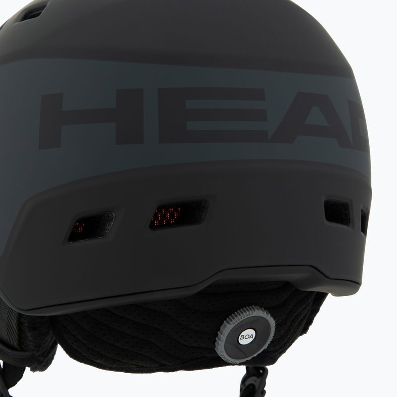 Шолом гірськолижний HEAD Radar Pro black/red yellow 7