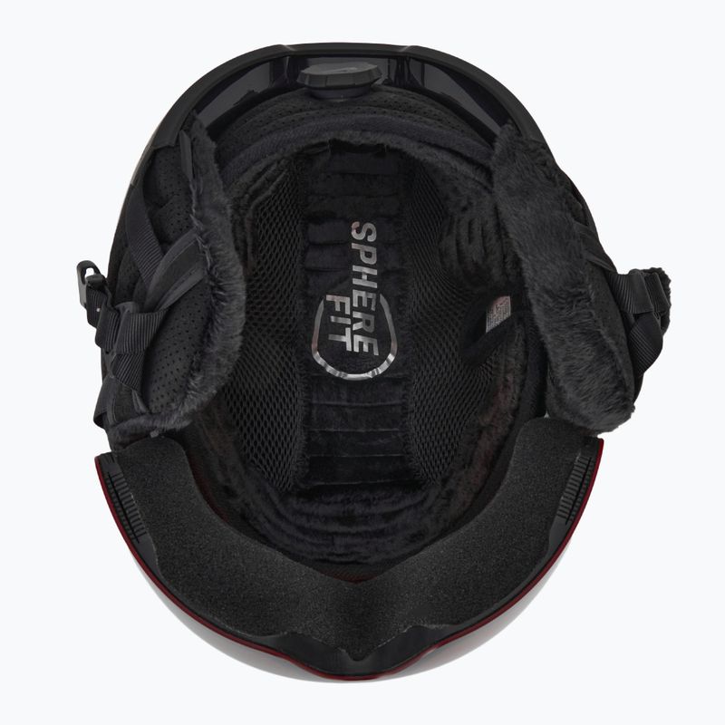 Шолом гірськолижний HEAD Cinema black/silver red 5