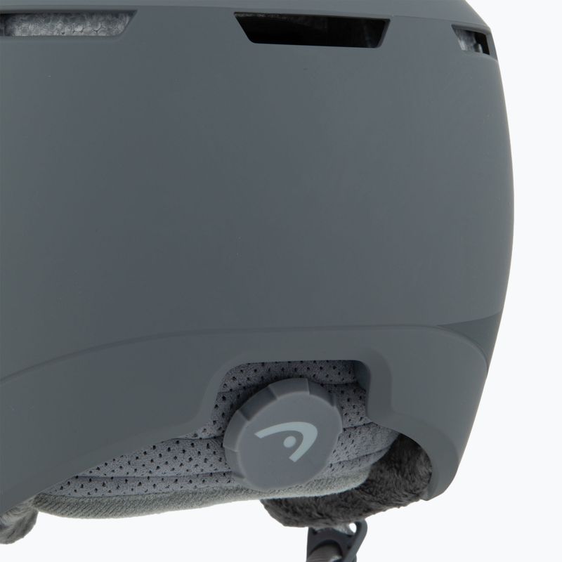 Шолом гірськолижний жіночий HEAD Cinema Pro W grey/red yellow 7