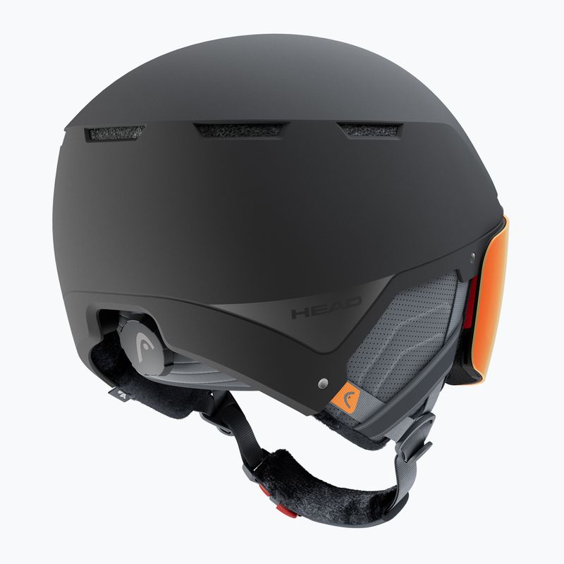 Шолом гірськолижний жіночий HEAD Cinema Pro W grey/red yellow 10