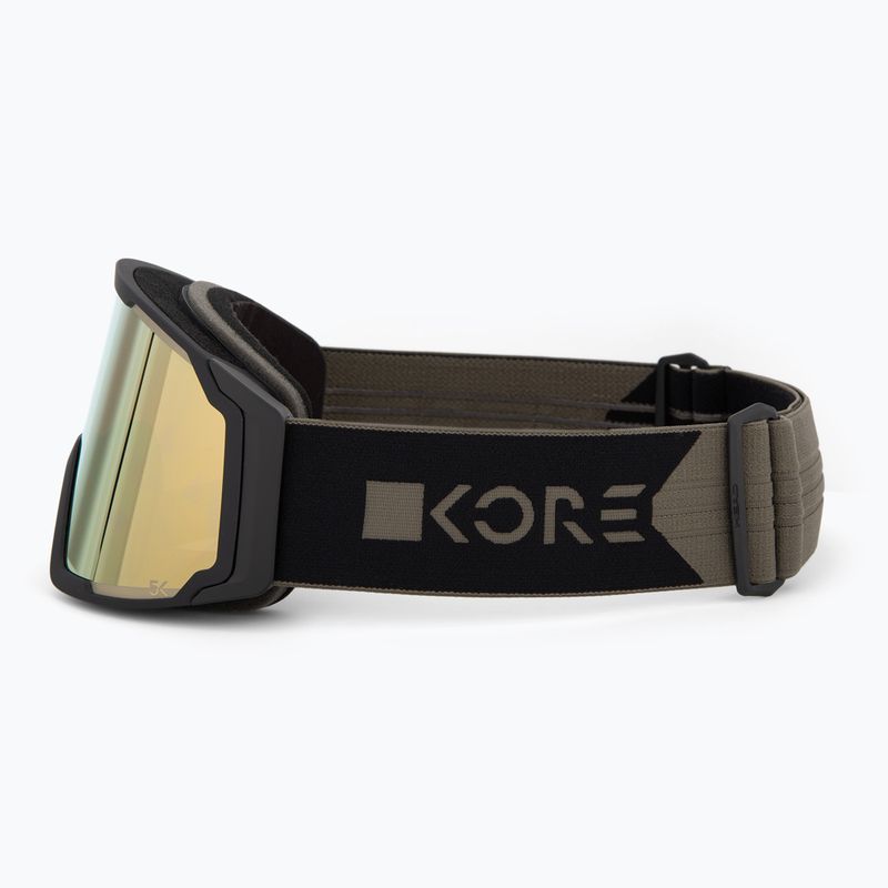 Окуляри гірськолижні HEAD Neves Pro 5K Kore black/gold 4