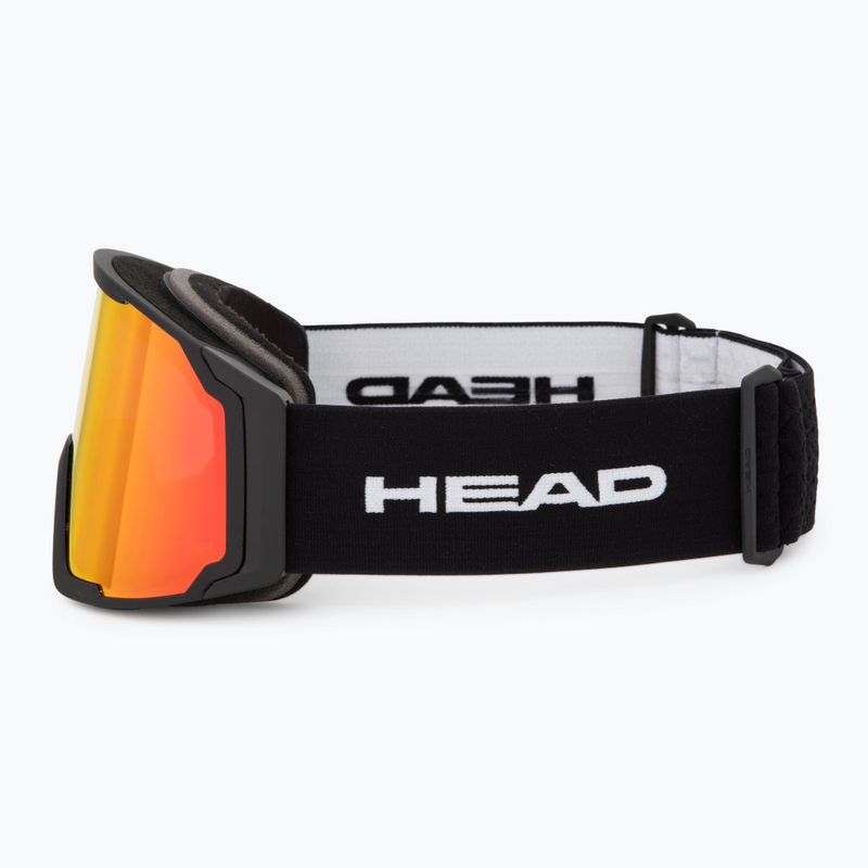 Окуляри лижні HEAD Neves M red/black/fmr yellow red 4