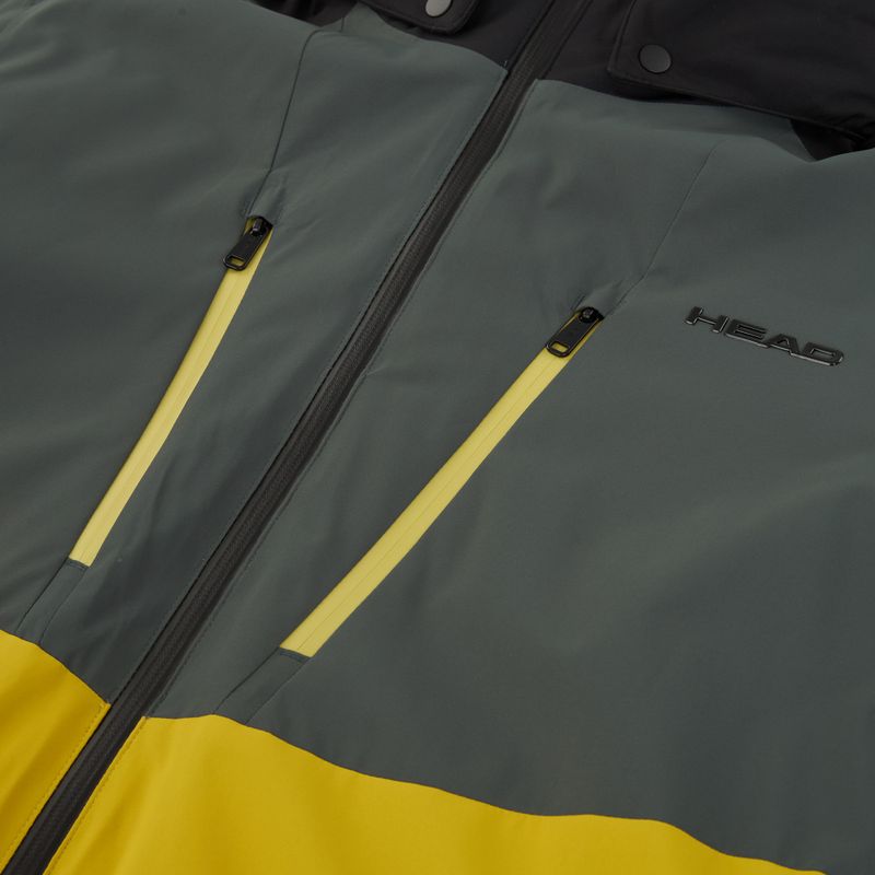 Куртка лижна чоловіча HEAD Neo olive 3