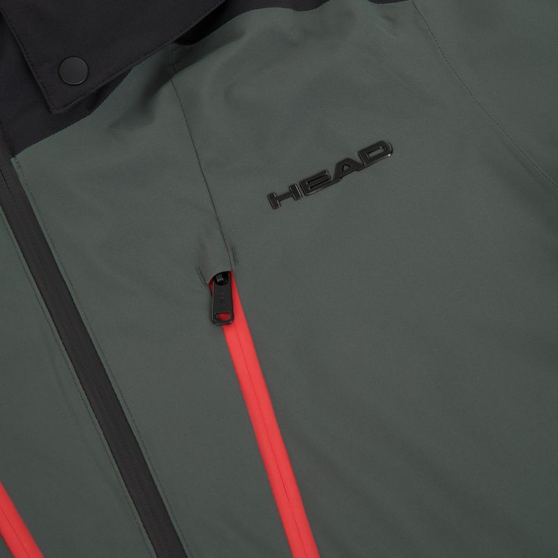Куртка лижна чоловіча HEAD Neo red 3