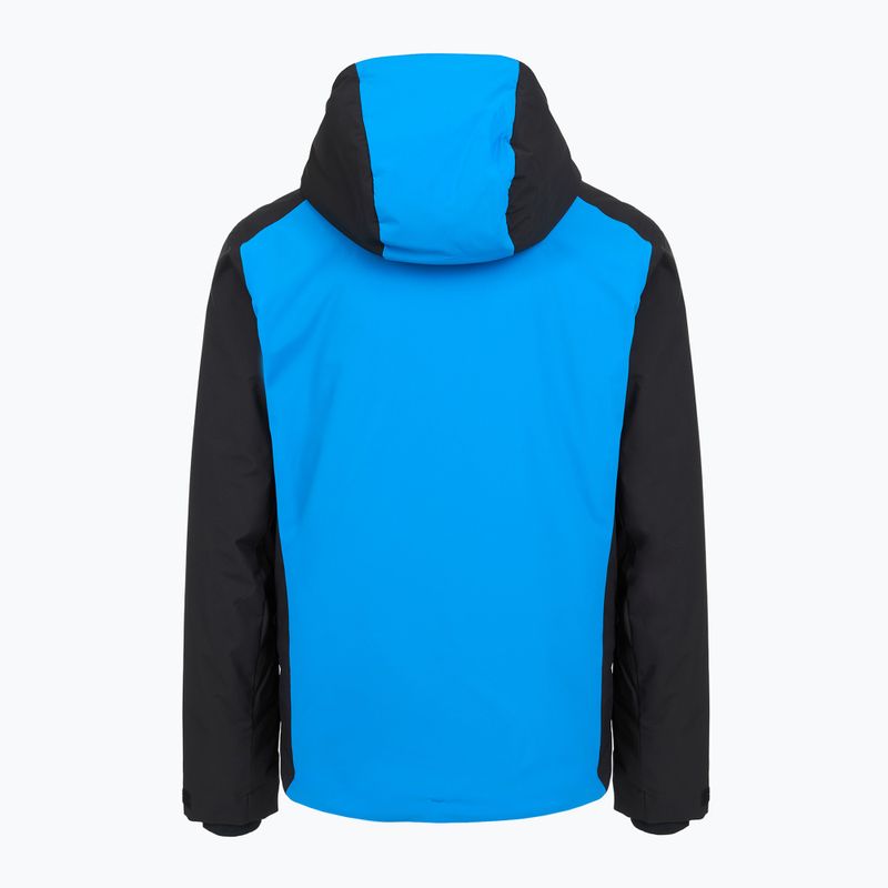 Куртка лижна чоловіча HEAD Supershape II print/ocean blue 2