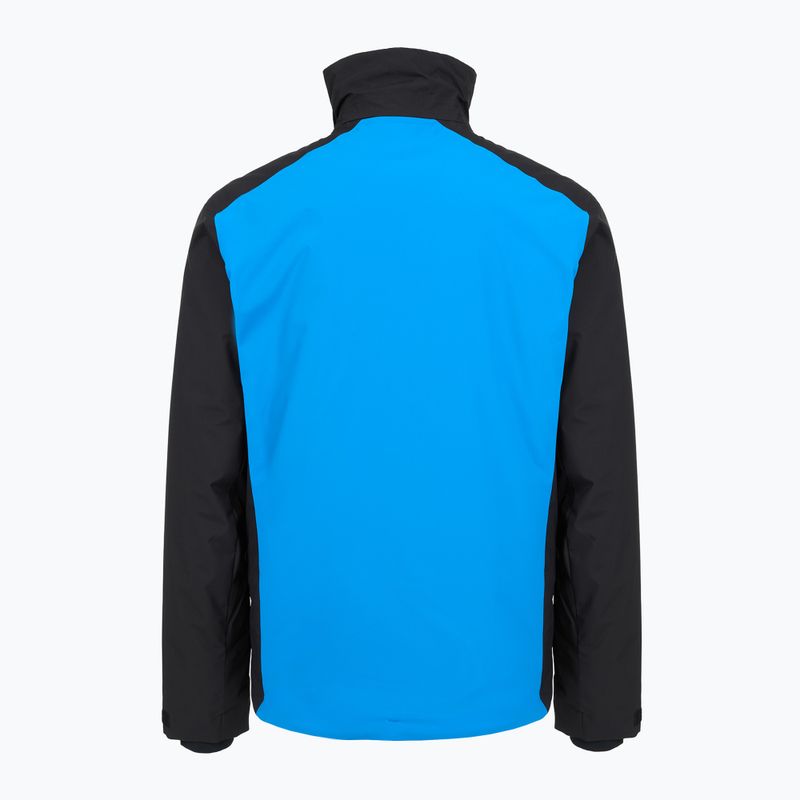 Куртка лижна чоловіча HEAD Supershape II print/ocean blue 7