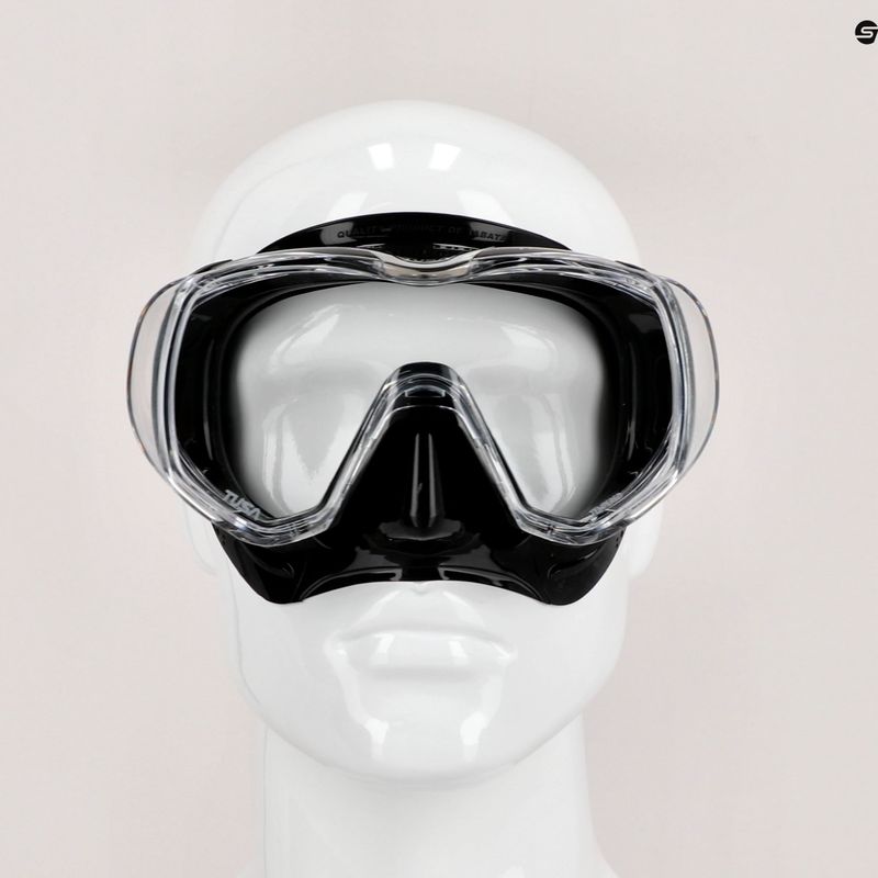 Маска для дайвінгу  TUSA Tri-Quest Fd чорна M-3001 3