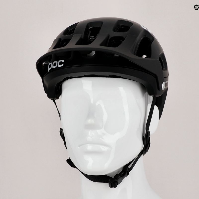 Шолом велосипедний POC Tectal Race MIPS uranium black/hydrogen white matt 11