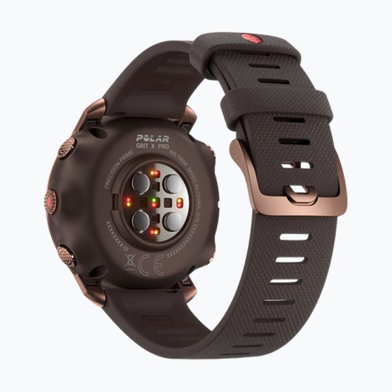 Годинник Polar коричневий Grit X Pro 4