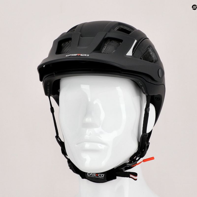 Шолом велосипедний CASCO MTBE 2 black/camo matt 9