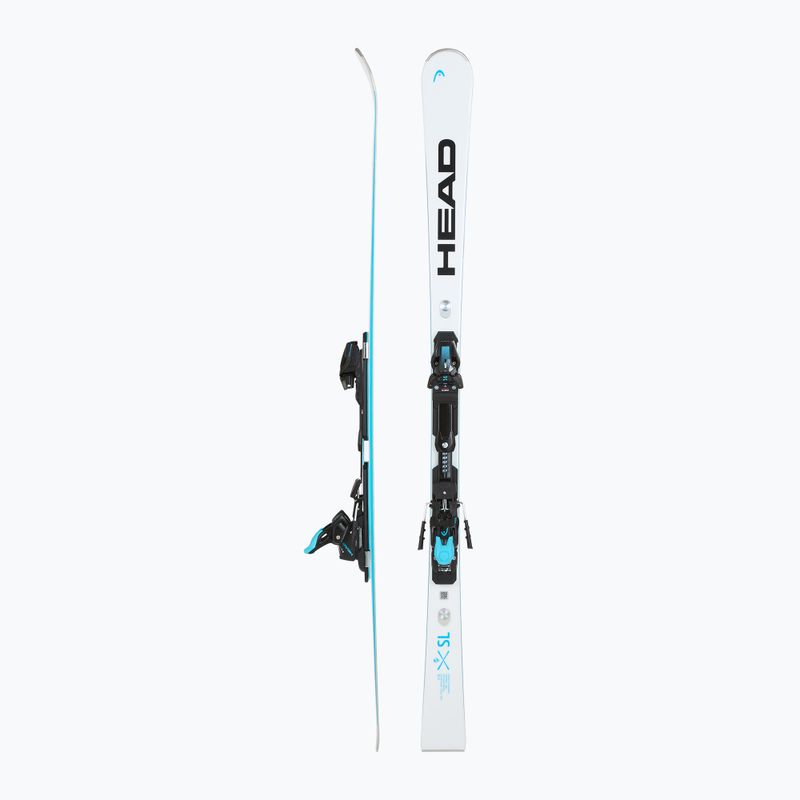 Лижі HEAD WC Rebels e-SL RP EVO 14 + кріплення Freeflex 14 GW white/blue 2