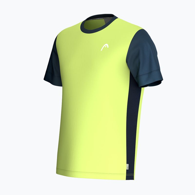 Футболка тенісна чоловіча HEAD Slice lime 3