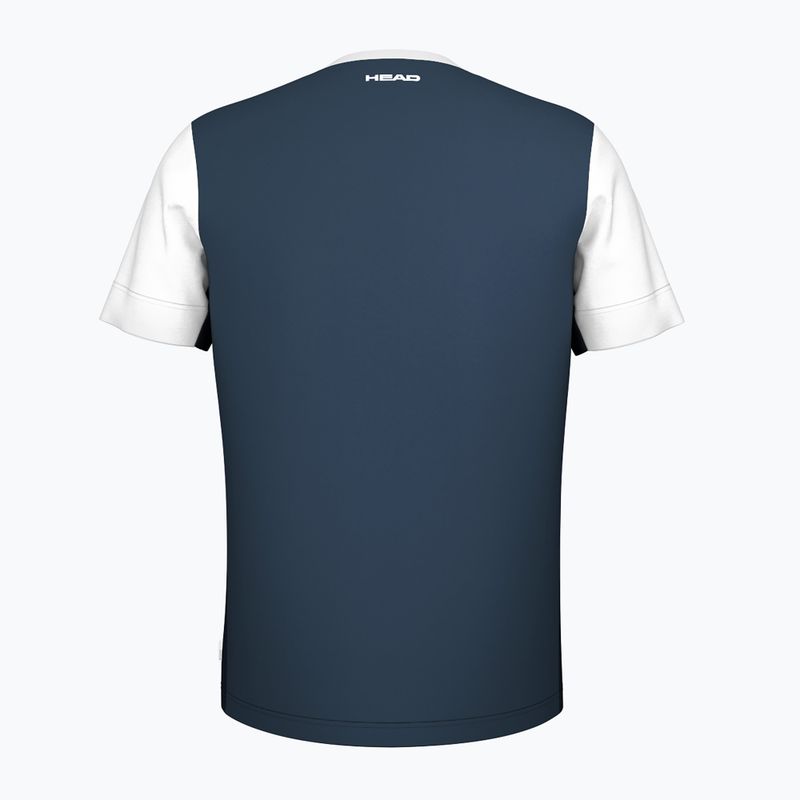 Футболка тенісна чоловіча HEAD Slice navy 2