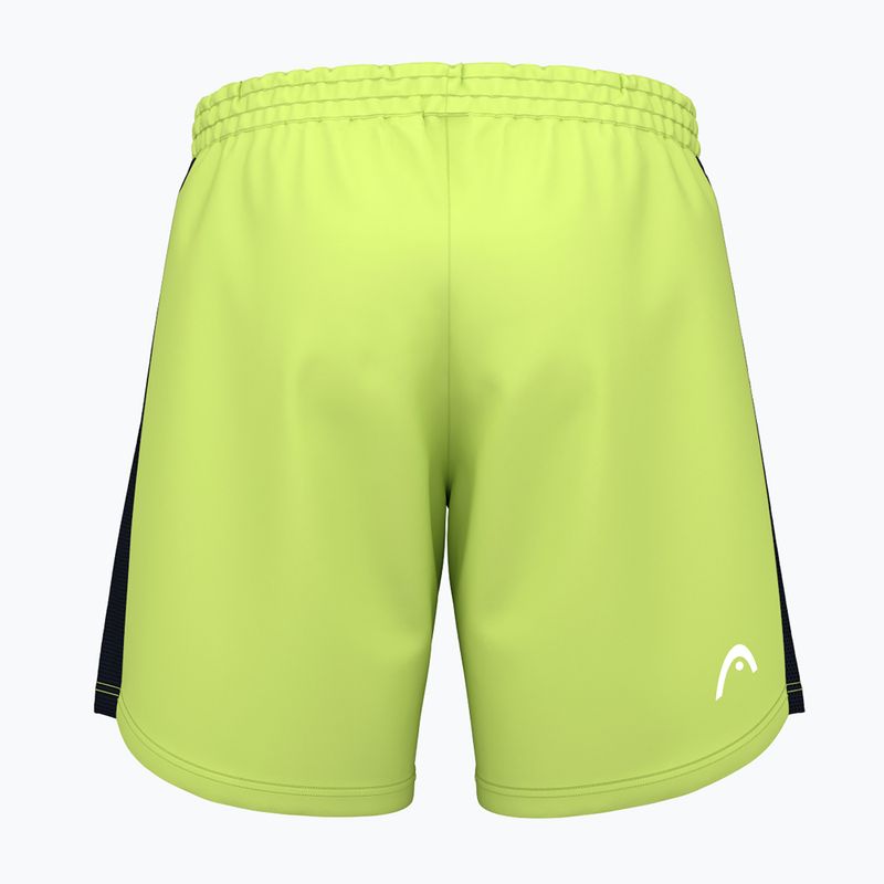Чоловічі тенісні шорти HEAD Power lime 2