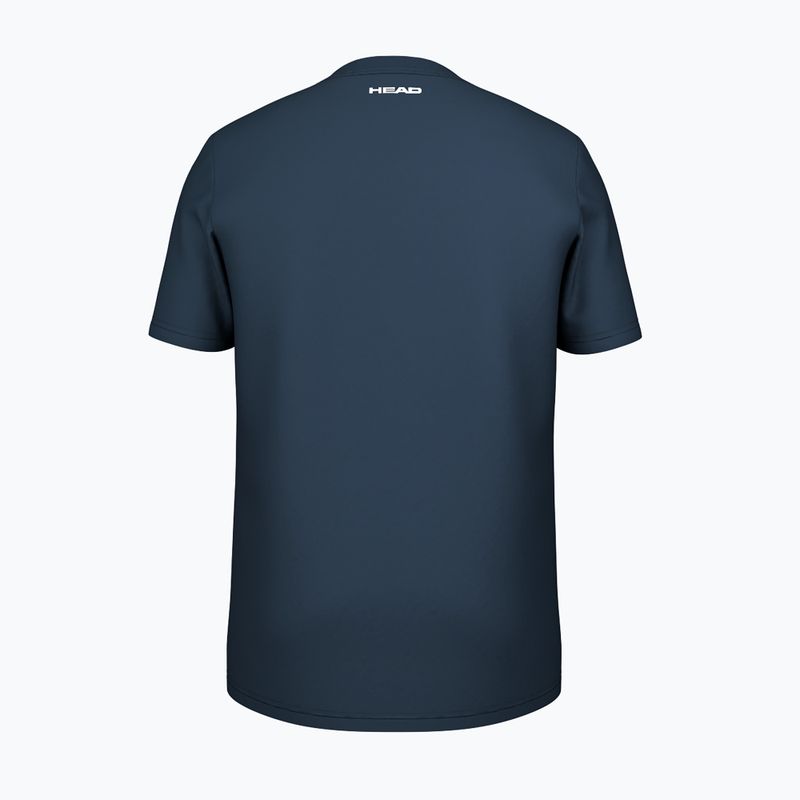 Футболка тенісна чоловіча HEAD Carl navy 2