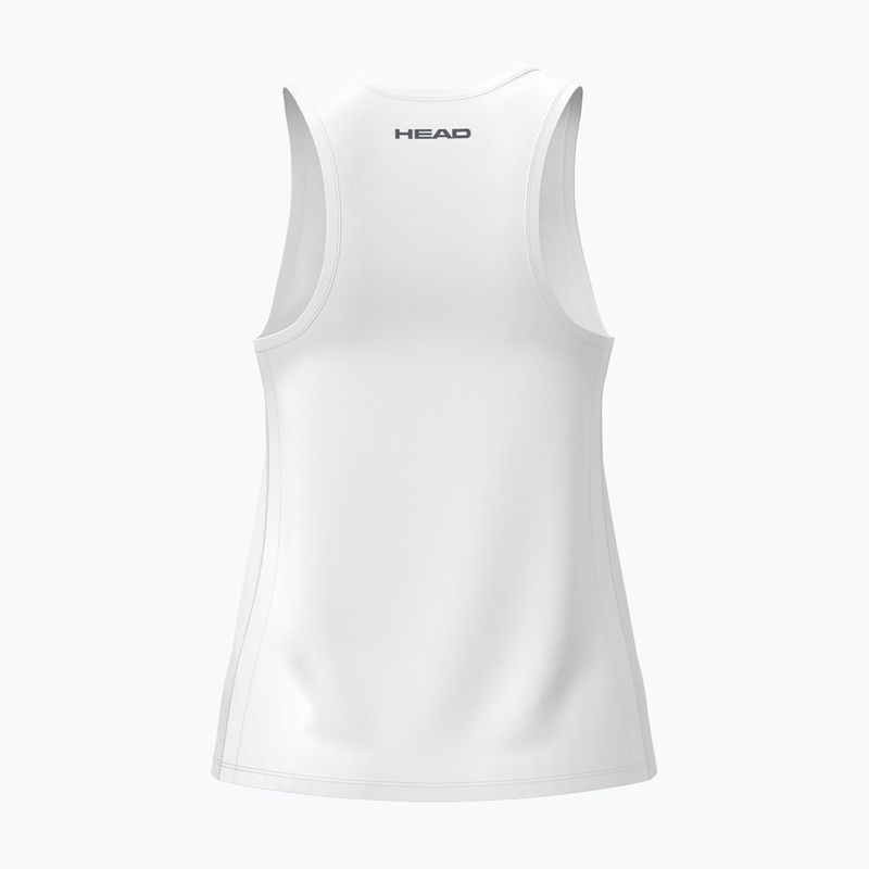 Топ тенісний жіночий HEAD Club 25 Tech Топ W white 2