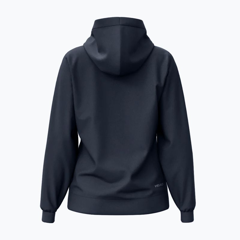 Кофта жіноча HEAD Club Original Hoodie navy 2