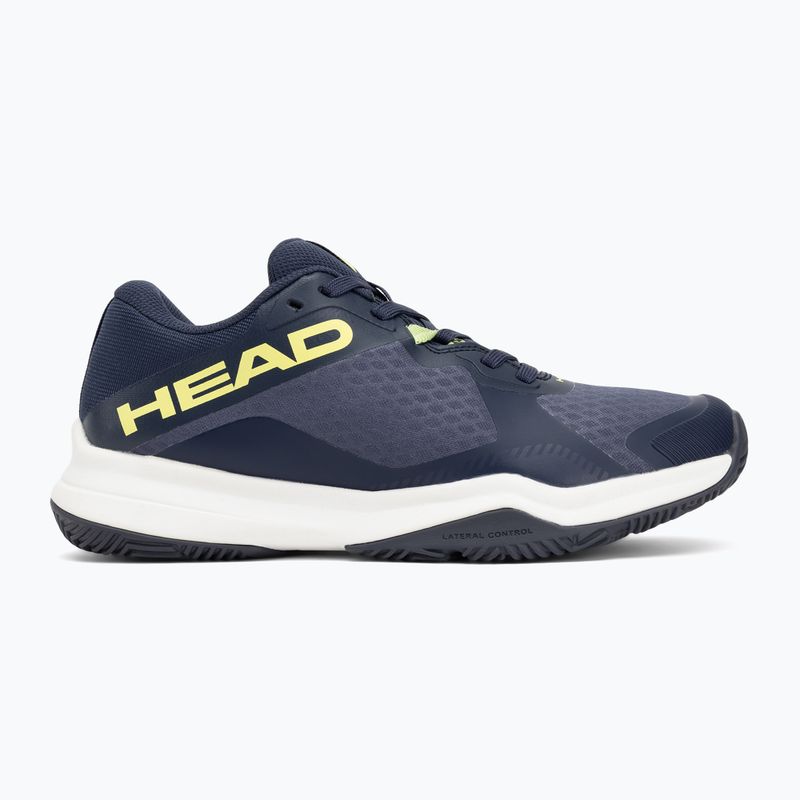 Кросівки для паделю чоловічі HEAD Motion Team navy/ lime 2