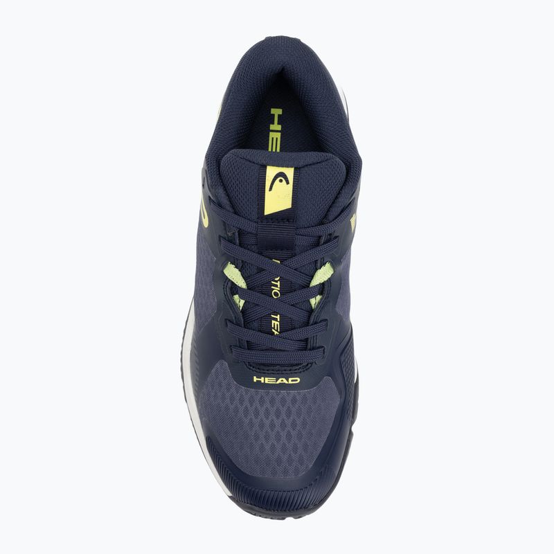 Кросівки для паделю чоловічі HEAD Motion Team navy/ lime 5