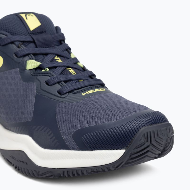 Кросівки для паделю чоловічі HEAD Motion Team navy/ lime 7