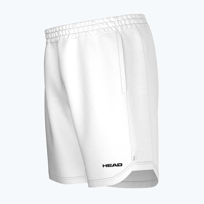 Чоловічі тенісні шорти HEAD Power білі 3