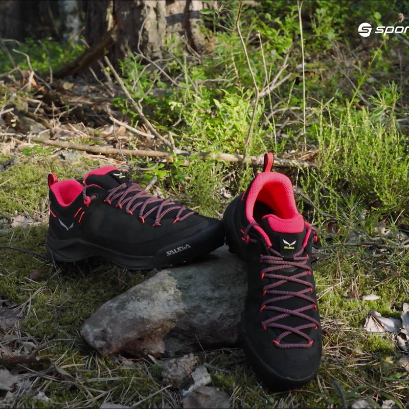 Взуття туристичне жіноче Salewa Wildfire Leather чорне 00-0000061396 10
