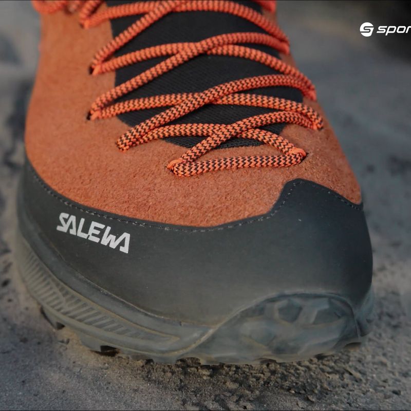Взуття туристичне чоловіче Salewa Dropline Leather помаранчеве 00-0000061393 11