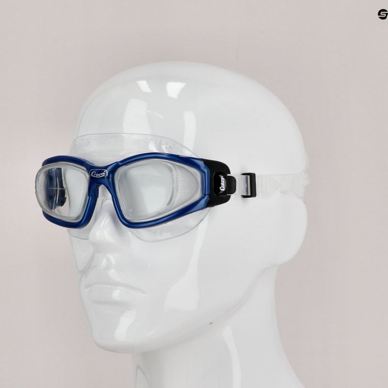 Маска для плавання Cressi Galileo blue metal 7