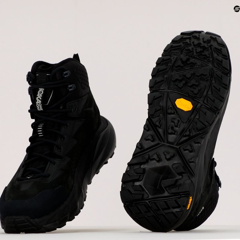 Черевики для трекінгу чоловічі HOKA ONE ONE M'S Kaha GTX чорні 1112030 9