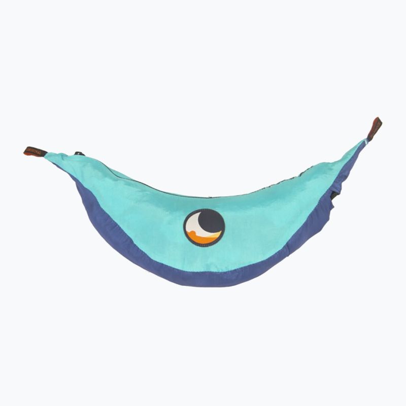 Гамак туристичний 2-місний Ticket To The Moon King Size royal blue/turquoise 2