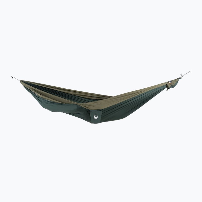 Гамак туристичний 2-місний Ticket To The Moon King Size dark green/army green