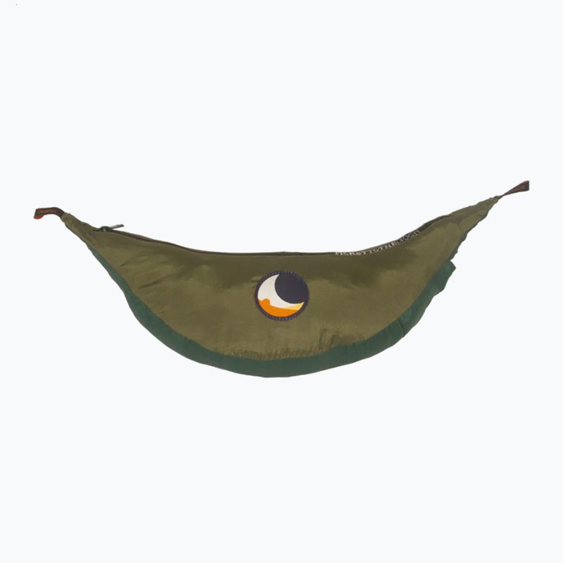 Гамак туристичний 2-місний Ticket To The Moon King Size dark green/army green 2