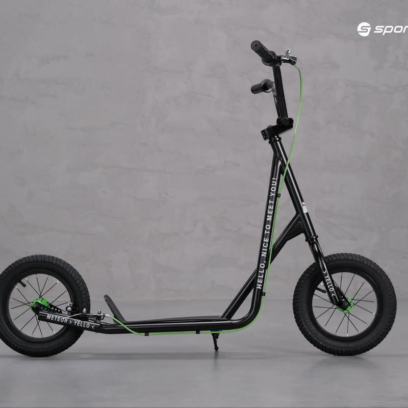 Самокат Meteor Yello чорний 9