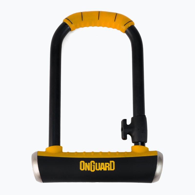 Замок велосипедний OnGuard  Brute Std 8001 u-Lock чорний ONh-8001 2