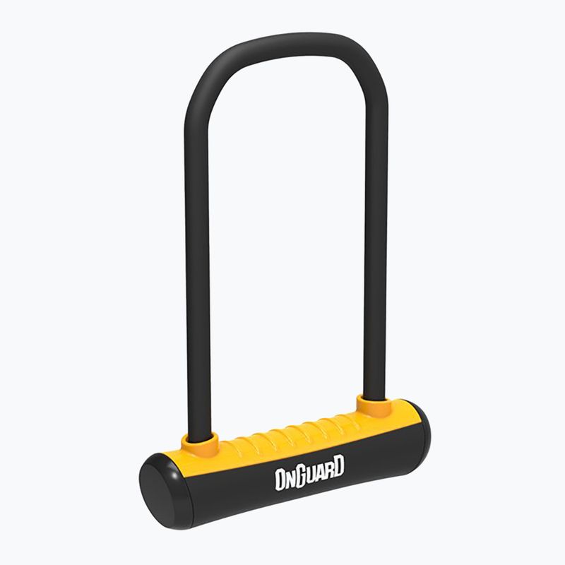 Замок велосипедний OnGuard Neon 8152OR U-Lock black/orange 2