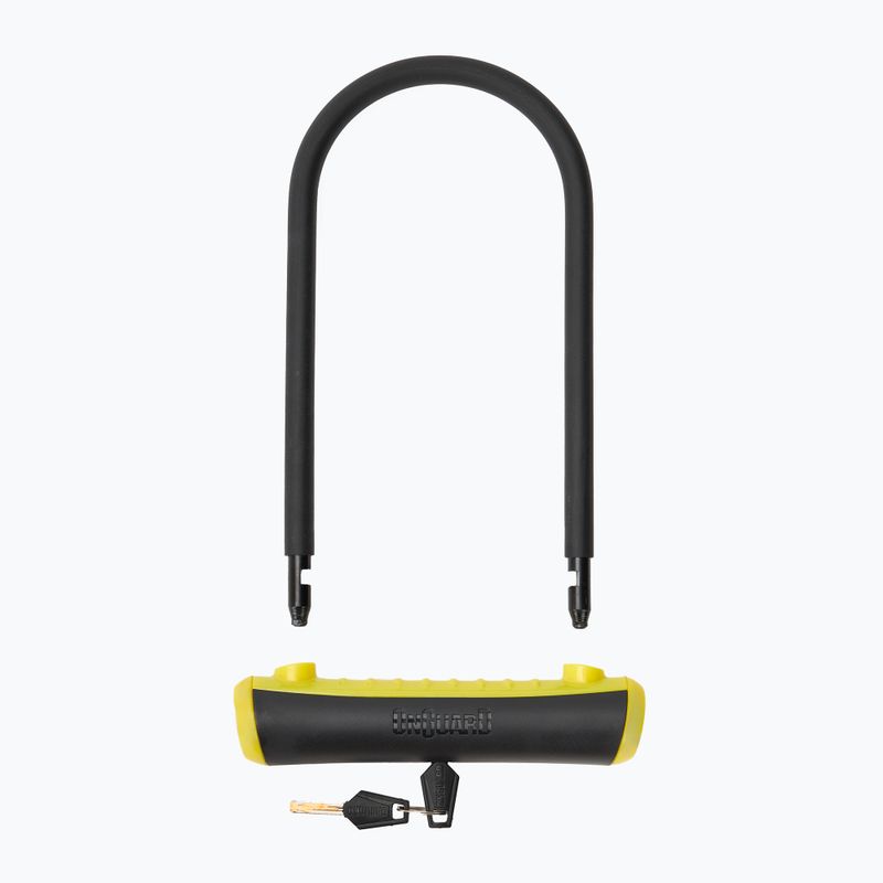 Замок велосипедний OnGuard Neon 8154YL U-Lock black/yellow 2