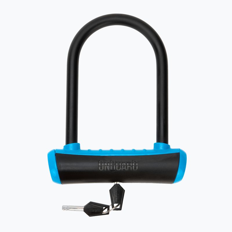 Замок велосипедний OnGuard Neon 8155BU U-Lock black/blue 2