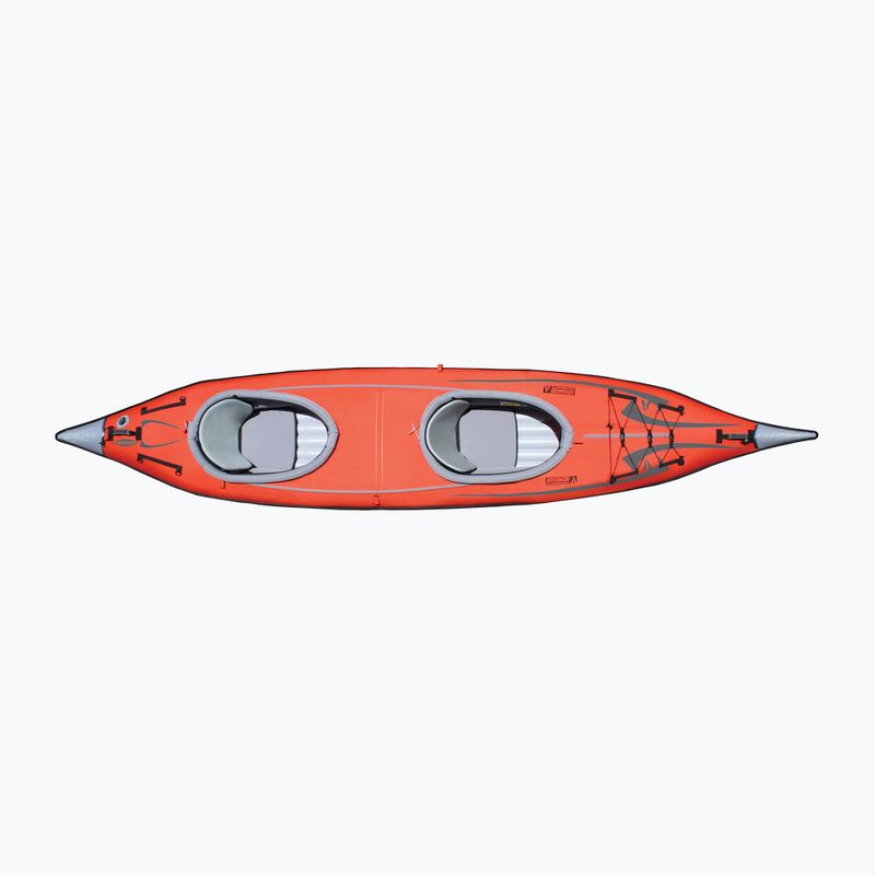 Байдарка надувна двомісна Advanced Elements AdvancedFrame Convertible with Pump 457 cm red 4