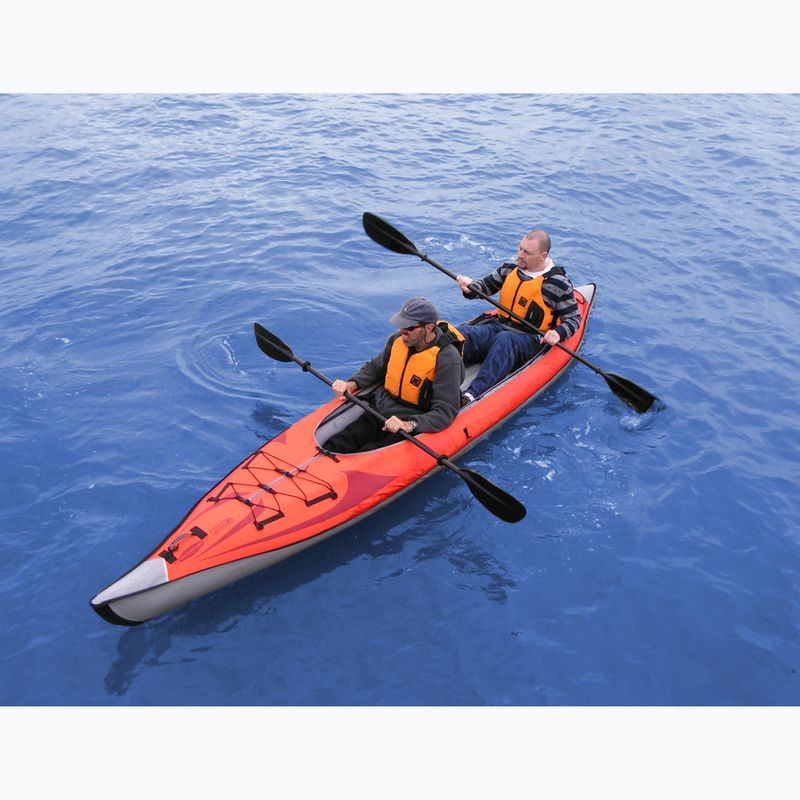 Байдарка надувна двомісна Advanced Elements AdvancedFrame Convertible with Pump 457 cm red 11