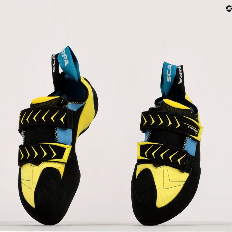 Взуття скелелазне чоловіче SCARPA Vapor V жовте 70040-001/1 9