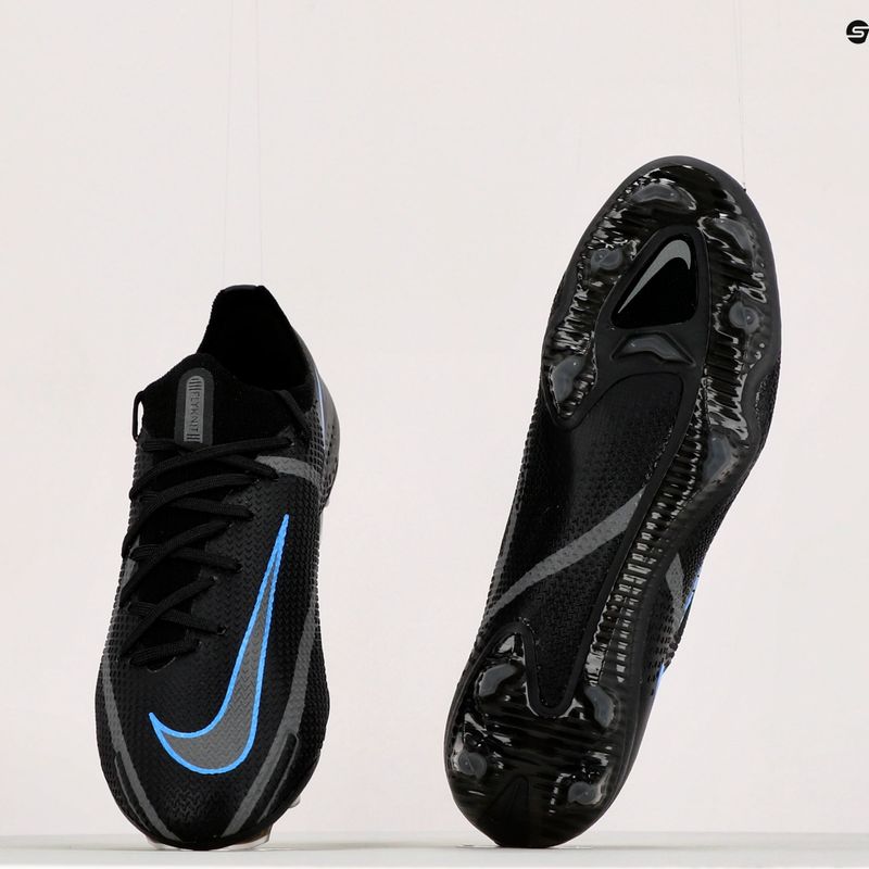 Футбольні бутси чоловічі Nike Phantom GT2 Elite FG чорні CZ9890-004 11