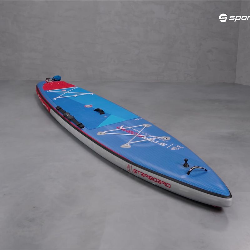 SUP дошка Starboard Touring M Deluxe SC 12'6" блакитна 12