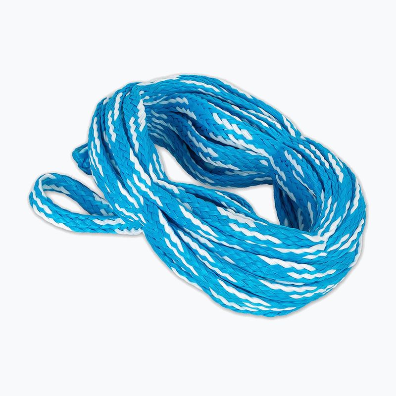 Трос для буксирування O'Brien 4-Person Tube Rope aqua/white