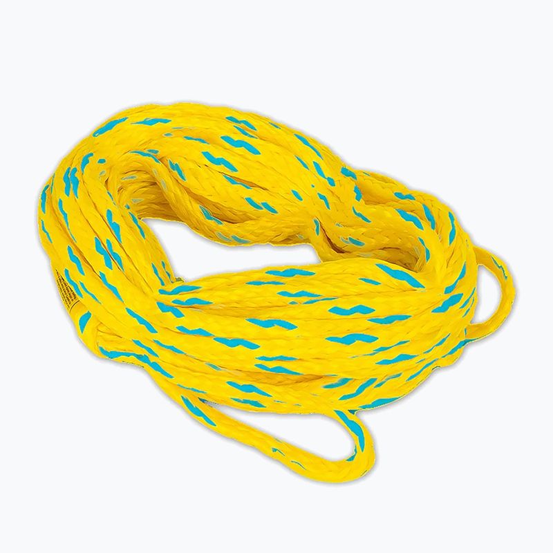 Трос для буксирування O'Brien 2-Person Tube Rope yellow/aqua