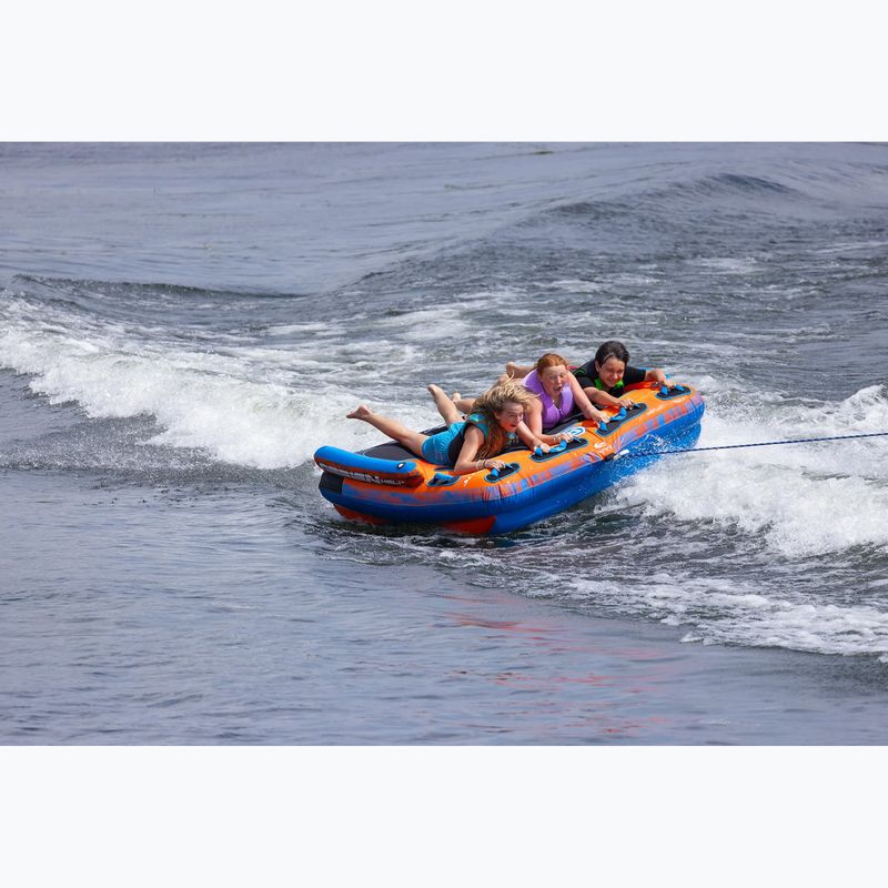 Плюшка для буксирування O'Brien Heli 3 Boat Tube Orange / Blue 8